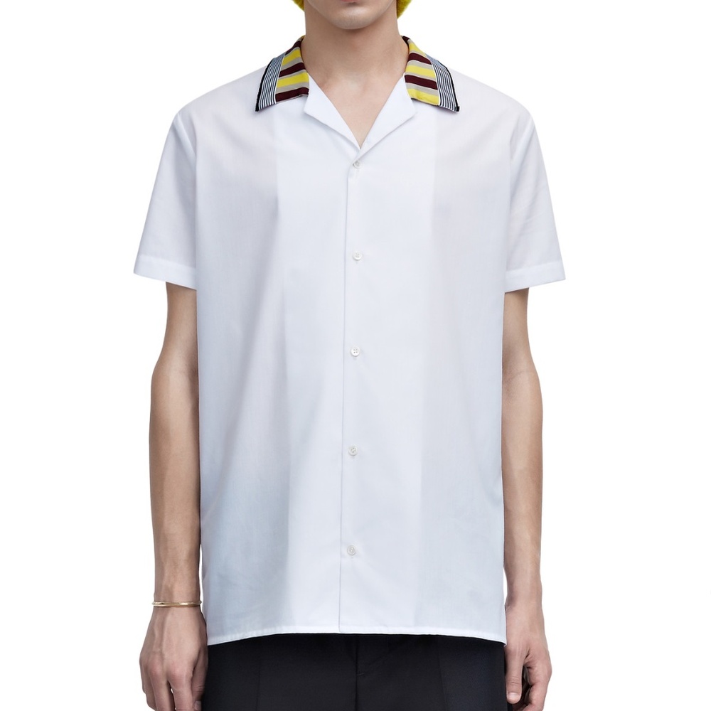 Acne Studios SS15 Ody Jaq Casual Short Sleeve Cuban Shirt